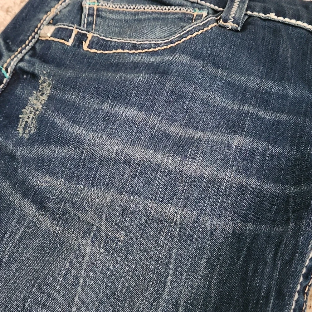 Unionbay Jean Shorts Juniors Size 7 - Picture 3 of 5